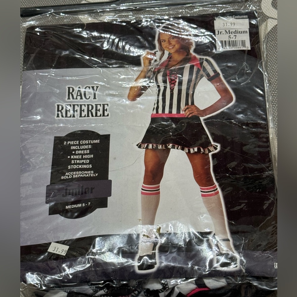 Halloween Junior Costume - Racy Referee